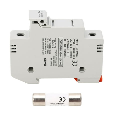 Fuse Holder, 32A 1000V DC Wide Application High 1P Fuse Circuit Breaker ...