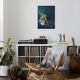 thumbnail image 4 of Haute Couture 10b, Animals Botanical Stretched Canvas Wall Art by Design Fabrikken Sold by Art.Com, 4 of 5
