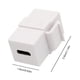 thumbnail image 4 of USB 3.1 Tipo C Keystone A Jack Acoplador Inserta Puerto Enchufe () Blanco, 4 of 6