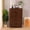 Dark Brown, variant on S-HOME Versatile Five Deep Drawer Mobile Storage Cabinet in Brown, Rolling Dresser for Bedroom or Dorms, Dark Brown