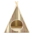 thumbnail image 2 of P.L.A.Y. Teepee Tent - Horizon Seacoast - Cozy Cove Pet Bed, Dogs & Cats, Built-In Pine Wood Supports, Ergonomic Foam Cushion, Machine Washable, 2 of 6