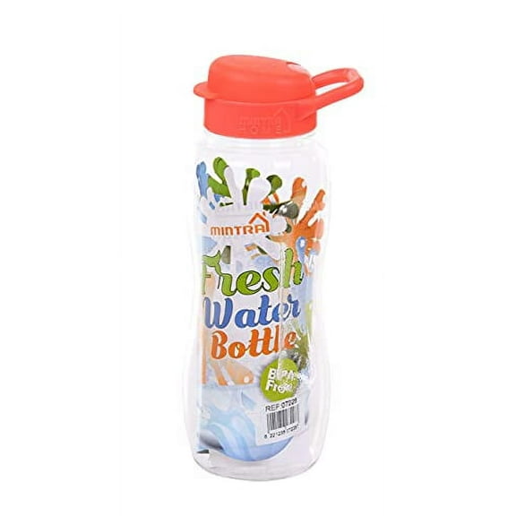 Mintra Home Water Bottle (500ml, 16oz, Light Orange)