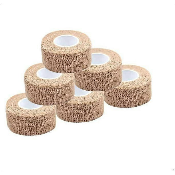 Self Adherent Wrap Tape Medical Cohesive Bandages Flexible Stretch Athletic Strong Elastic First Aid Tape for Sports Sprain Swelling and Soreness on W