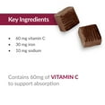 thumbnail image 6 of Bariatric Advantage Chocolate Raspberry Iron Chewy Bite - 30mg Chewable Iron & 60mg Vitamin C - ForBariatric Procedure Recovery - Sugar Free Chewable Vitamin Iron - 30 Soft Chews, 6 of 7