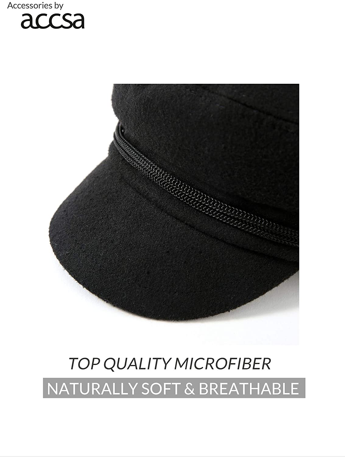 Womens Fashion Newsboy Cap Ladies Visor 