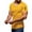 Yellow, variant on WTXUE T-Shirts Short Sleeve, V-Neck Shirts Summer Casual Zipper Pocket T Shirt Top Blouse Cotton Solid Casual Tops for Men Yellow XXL