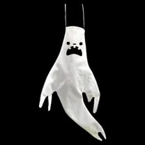 AJKSFHIU 2024 Halloween Decorations,Halloween Hanging Ghosts Decoration, Halloween White Hanging Ghost, Halloween Decorations Outdoor Scary,Halloween Decorative Printing Led Light String Pendant