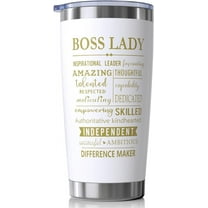 Boss Lady Gifts for Women, Boss Day Gifts for Women Tumbler Gifts for Boss Female, Christmas Birthday Gift Ideas for Boss Lady, Female Leader, Boss Appreciation Worlds Best Boss Tumbler Mug 20OZ