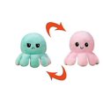 thumbnail image 1 of Plush Octopus Reversible Cute Flip Mood Soft Toy Gift Happy Sad, 1 of 1