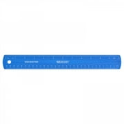 Westcott Sniffs Scented Ruler, 12", Blueberry, Blue, 1-Count