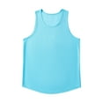 thumbnail image 1 of Timegard Mens Tank Tops Round Neck Sleeveless Athletic Tee Shirts Solid Color Casual Breathable Top, 1 of 3