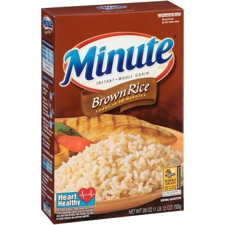 Minute Instant Whole Grain Brown Rice, 28 oz