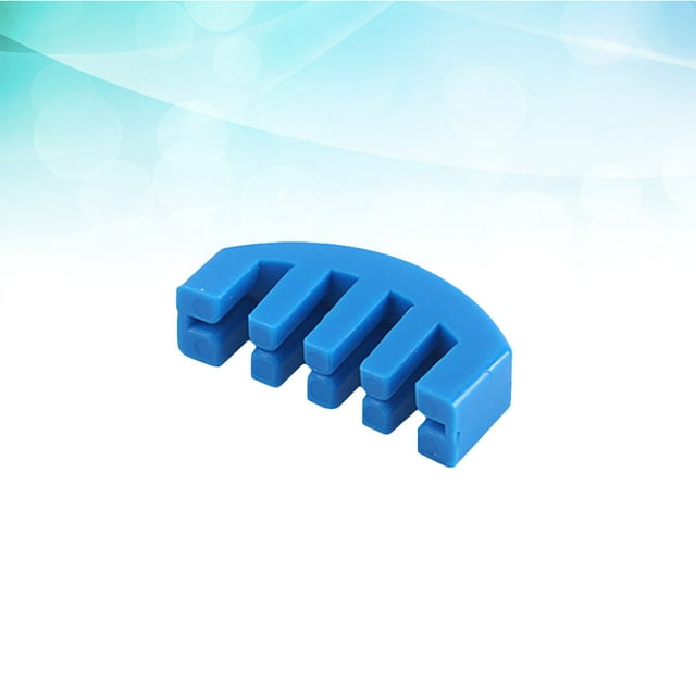 GOOHOCHY 1Ensemble Violon en Forme de Griffe en Caoutchouc Bleu Silencieux pour Contrôle du Volume et Protection des Instruments