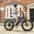 thumbnail image 6 of Cycrown Roma 750W Motor 48V 20Ah Fat Tire E-Bike for Adults, Beach & Off-Road Adventure, 6 of 9