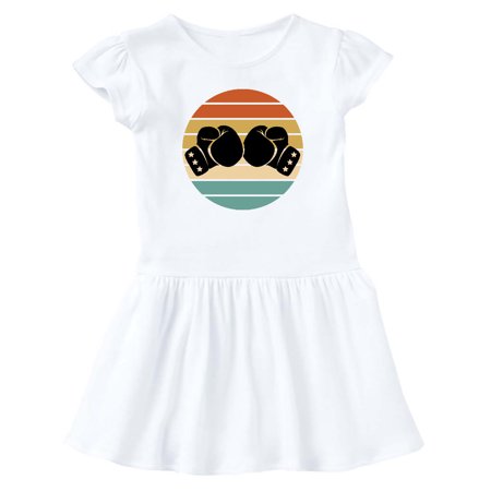 

Inktastic Kickboxing Boxing Gloves Gift Baby Girl Dress