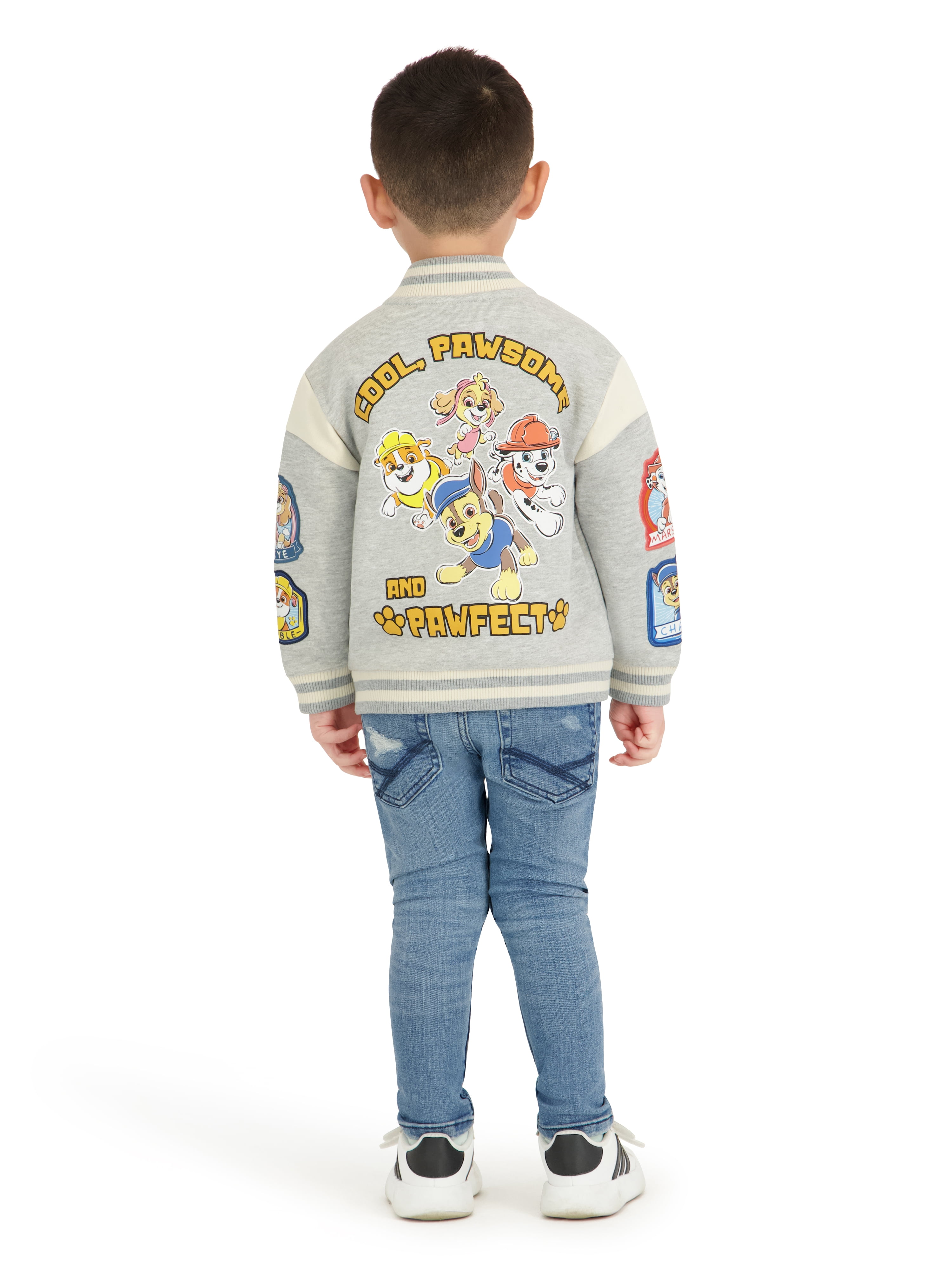 Paw Patrol Toddler Boy Bomber Jacket, Sizes 12M-5T