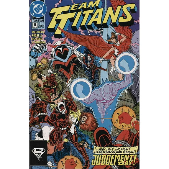 Team Titans #5 VF ; DC Comic Book