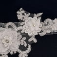 thumbnail image 4 of Liguero de encaje para boda, 2 uds., liguero Floral para pierna nupcial, conjunto para fiesta 55 cm a 70 cm jinwen Liga de encaje, 4 of 6