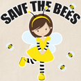 thumbnail image 2 of CafePress - Save The Bees Tote Bag - Unisex Canvas Tote Bag, Beige, 1-Piece, 2 of 6