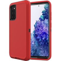 for Samsung Galaxy S20 Plus Case,Shockproof Dropproof Galaxy S20 Plus Case,Heavy Duty Protective for Samsung S20 Plus Case 6.7 Inch(Red/Black)