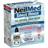 NeilMed Sinus Rinse All Natural Nasal Relief, Original & Patented Kit, 50 ct