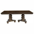 thumbnail image 7 of Traditional Brown Cherry Finish 9pc Formal Dining Set Table 2 Arm Chairs 6 Side Chairs Wooden Dining Furniture, 7 of 7