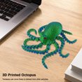 thumbnail image 3 of Juguete Pulpo Articulado Impreso en 3D para El Y La Oficina, 3 of 9