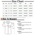 thumbnail image 3 of EGNMCR Men's Patchwork Button Turn-down Collar Short Sleeve Casual Blouse Shirt, 3 of 9