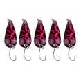 thumbnail image 2 of koolsoo 5Pcs Fishing Lures Set Copper Spoon Sequins Metal Lures Hard Baits Color 3, 2 of 7
