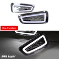 thumbnail image 3 of Lámpara antiniebla para coche de 12 V, luz LED blanca DRL, luz diurna, luz de señal de giro ámbar para Ford Raptor F150 2010 2011 2012 2013 2014, 3 of 5