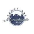 thumbnail image 3 of Cambridge, Massachusetts, Skyline Seal (Blue) (100% Cotton Canvas Reusable Tote Bag), 3 of 3
