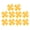 Yellow, variant on BIMZUC 10Pcs 100mm / 3.94in 4 Blades Propeller DIY Toy Model Rotating Accessories with 2mm Hole XR-150 Yellow