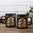 thumbnail image 3 of Happy Halloween Yorkshire Terrier Witches Hat Pumpkin Carving Mug Yorkie Dog Lover Gifts Coffee Tea Cup - 02019, 3 of 4