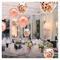 thumbnail image 5 of 30 Pack 12 inch Rose Gold Latex Confetti Balloons, Rose Gold Balloon Kit for Birthday Party Wedding Decoration, 5 of 8