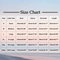 thumbnail image 3 of Womens Summer Tops 2025 Plus Size Solid Color T-Shirt Summer Casual Loose Women's Trendy 3/4 Length Sleeves Pullover Lightweight Blouse Tops S-3XL, 3 of 6