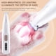 thumbnail image 4 of Portable Dog Paw Trimmer with Led Light Rechargeable Cordless Nail Grinder Shaver for Cats And Other Pets Nail Grooming Tools, 4 of 5