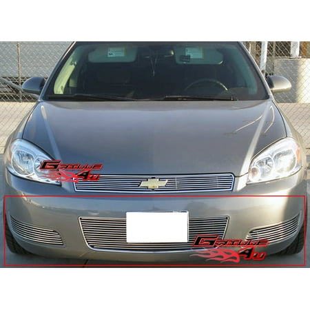 - APS Polished Chrome Bumper Billet Grille Grill Insert #C65749A