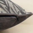 thumbnail image 4 of Funda de cojín Yangest de terciopelo gris oscuro, 45 x 45 cm, 4 of 7