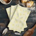 thumbnail image 6 of Yellow Lemon Kitchen Towels Set of 2, Water Absorbent Dish Towel, Summer Farmhouse Fruits Leaves Lemon Decorative Hand Towels - Quick Drying Cloth for Cooking Baking, 18x28 Inch, 6 of 8