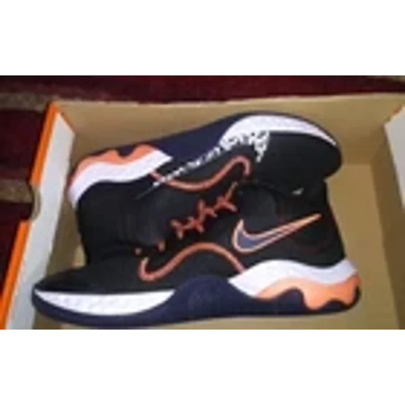 NIKE RENEW ELEVATE Black/Bright Mango. Size: Men’s 12 New Rare Color Sneakers