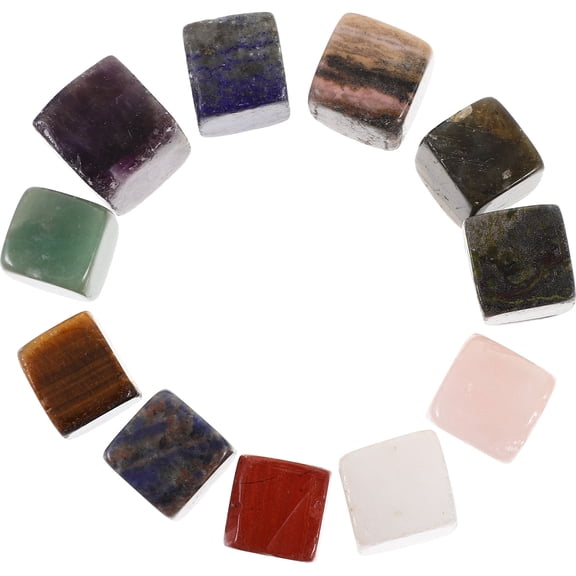 11pcs Whiskey Stones Crystal Chilling Rocks Reusable Whiskey Rocks Whiskey Cube