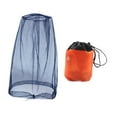 thumbnail image 2 of koolsoo Filet de Visage en Maille avec Sac de Transport Filet de Protection pour la Tête pour Escalade Randonnée Pêche Marine P, 2 of 9