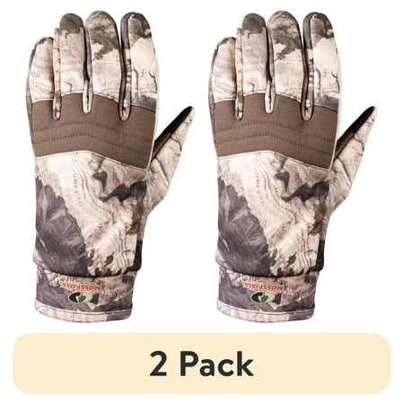 (2 pack) Mossy Oak Elements Terra Gila Men s Midweight Hunting Touchscreen Gloves