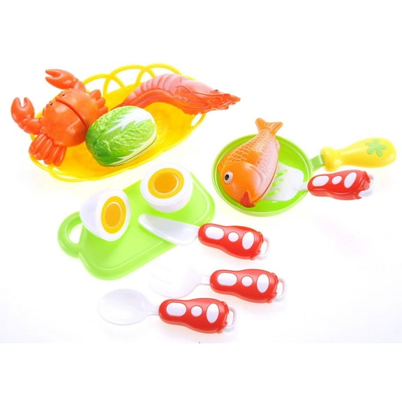 Mini Kitchen Playset With Sound And Color Changing Lights For Realistic Cooking