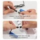 thumbnail image 3 of Vogacara - Smart Stunt Cute Pet para Childrens Intimate Playmate Intelligent Follow Robot Dog Juguetes electrónicos inteligentes Videojuegos portátiles color azul y blanco, 3 of 6