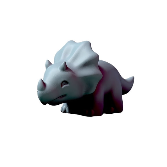 1PCCute Triceratops 3D Printing