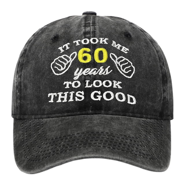Washed Embroidered Baseball Cap Style Sun Hat For Men Women Outdoor Sports Casual Birthday