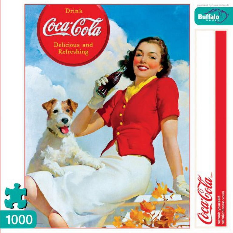 Buffalo Games Coca-Cola Refresh Yourself Puzzle, 1000 Piece