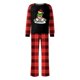 thumbnail image 2 of Conjuntos de pijamas navideños familiares a juego Grinch 2024, pijama de Grinch con parte superior y pantalones de pijama a cuadros, pijama de Grinch para niños y adultos para la familia, Hombres L, 2 of 4