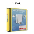 thumbnail image 6 of Staples Better 3-Inch D 3-Ring View Binder Yellow (20245) 895623, 6 of 7